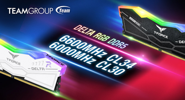 teamgroup t force delta rgb ddr5 6600 gaming memory