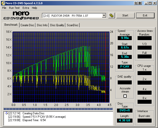 Plextor PX-755UF CD Speed DVD+R Write TY FW.png