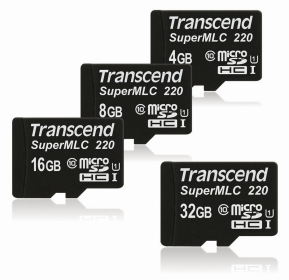 transcend supermlc microsd cards