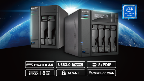 asustor AS6302T AS6404T nas