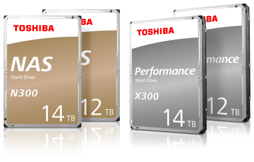 Toshiba Performance X300 NAS N300 HDD