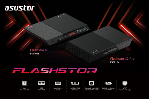  ASUSTOR Launches Flashstor 6 And Flashstor 12 Pro