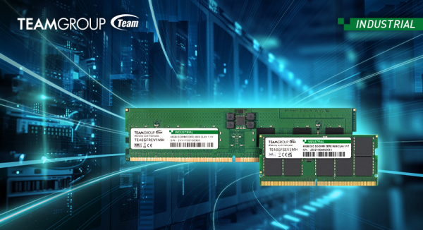 teamgroup industrial ddr5 memory capacities