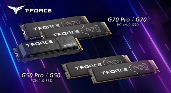 teamgroup t force g70 g50 ssds
