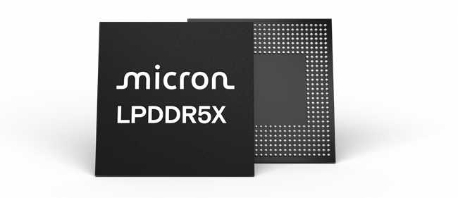 micron 1 gamma LPDDR5X memory