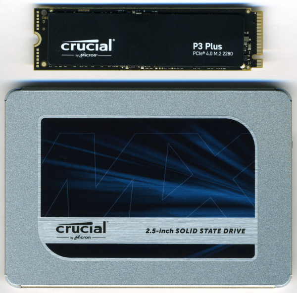 SSD Crucial P3 Plus Gen4 NVMe™, br.
