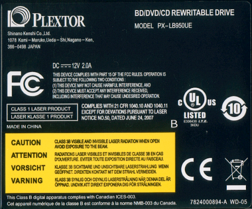 Plextor PX-B120U, reproductor Blu-ray alimentado por USB y con