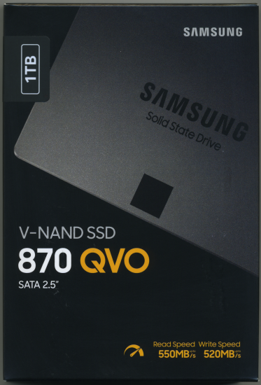 CDRLabs.com - Box Contents and Physical Features - Samsung 870 QVO