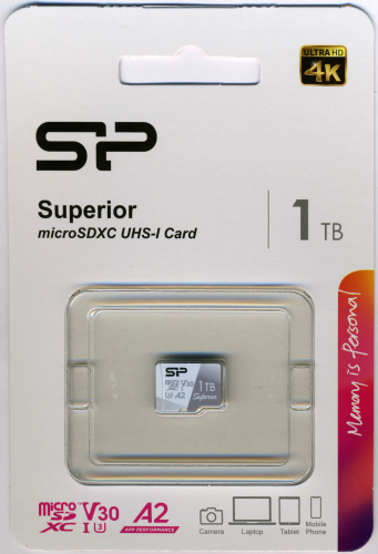 新品未開封SiliconPower　microSDXCメモリーカード 1TB　SP001TBSTXDV3V20SP