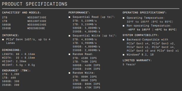 WD_BLACK SN770 WDS100T3X0E - SSD - 1 To - PCIe 4.0 x4 (NVMe