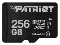 patriot lx series 256gb microsdxc