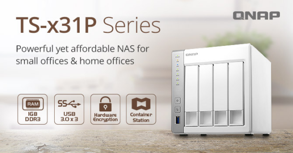 CDRLabs.com - QNAP Announces Cost-efficient TS-x31P NAS Series - News