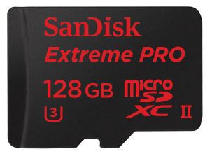 sandisk extreme pro microsdxc 128gb