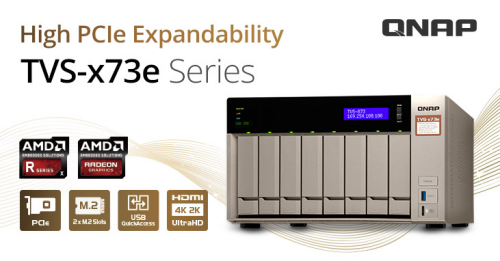 qnap tvs x73e series nas