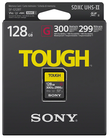 sony SF G tough SD