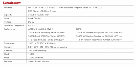 team group t force delta rgb ssd specs