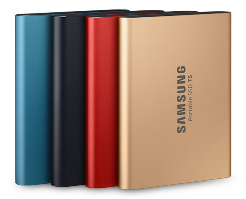 Samsung T5 SSD AllColors