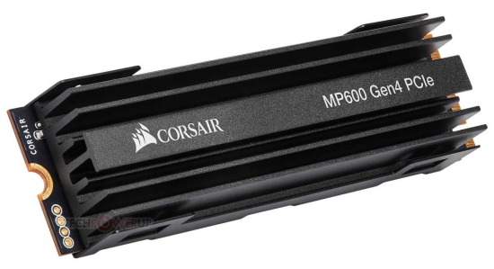 corsair mp600 Gen4 PCIe ssd