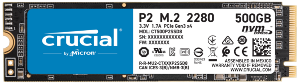 crucial p2 ssd