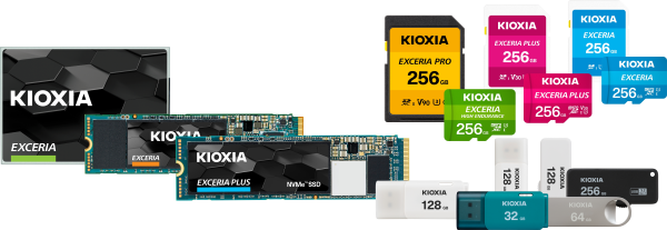 kioxia consumer storage products