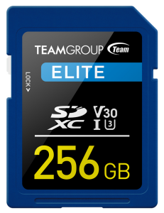 team group elite sdxc memory card