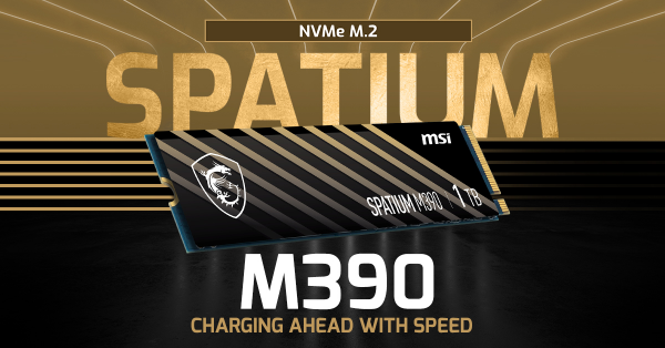 msi spatium m390 nvme ssd