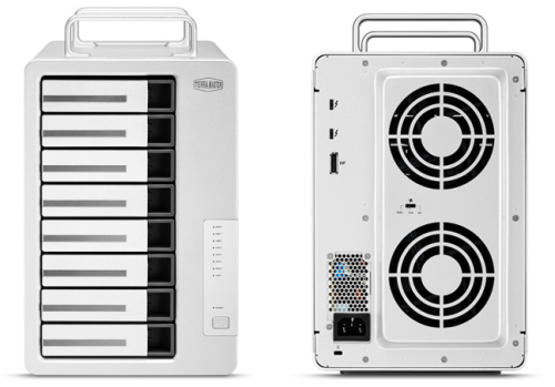 terramaster d8 thunderbolt3 das