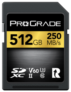 ProGrade SDXC 512GB V60
