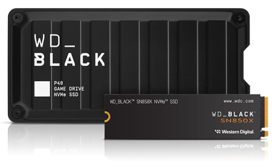 WD BLACK P40 SN850X SSD