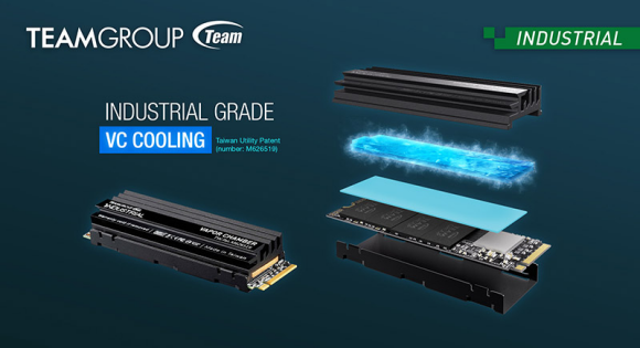 teamgroup industrial grade ssd vc cooling