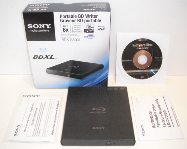  Sony BDX-S600U Portable 6x Blu-ray Disc Writer - Reviews -  all-pages